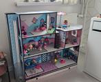 LOL Poppenhuis met Auto en poppetjes, Kooi, Minder dan 75 cm, Zo goed als nieuw, Ophalen