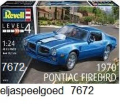 Revell I:25 1970 Pontiac Firebird 7672 (1970) modelbouw auto, Hobby en Vrije tijd, Modelbouw | Auto's en Voertuigen, Nieuw, Auto