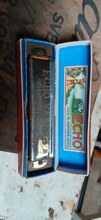 echo vamper m hohner, Muziek en Instrumenten, Verzenden, Gebruikt, C-mondharmonica, Met koffer of doosje
