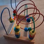 Houten kralenspiraal baby speelgoed, Ophalen of Verzenden, Zo goed als nieuw, Overige typen