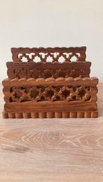 Vintage houten brievenstandaard, Ophalen of Verzenden, Huis en Inrichting