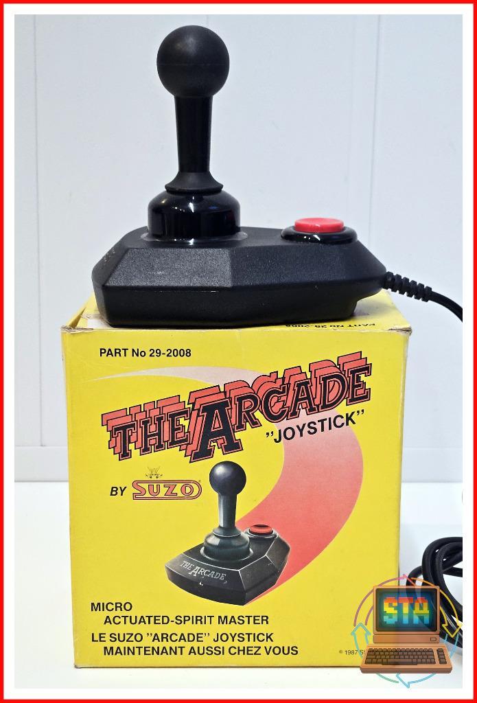 Suzo the Arcade Joystick Zwart Zeer Nette Staat + Doos / Bon, Computers en Software, Vintage Computers, Ophalen of Verzenden