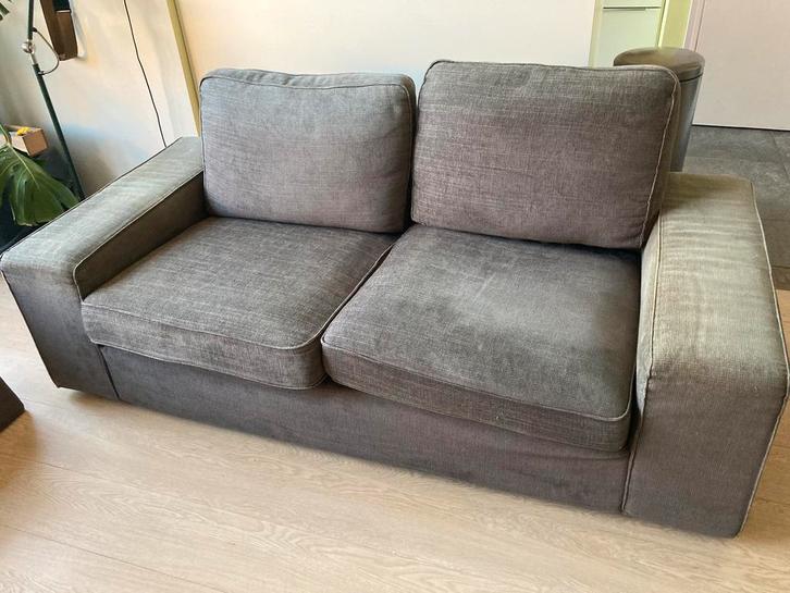 2 zits bank, moet vandaag weg. (ikea kivik), Huis en Inrichting, Banken | Bankstellen, Gebruikt, Rechte bank, Tweepersoons, 150 tot 200 cm