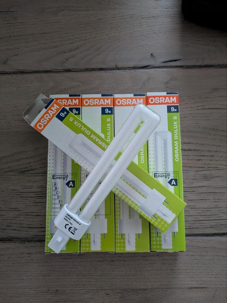 Osram Dulux S 9W/840 600 lm G23 lumilux lamp 6 stuks NIEUW, Huis en Inrichting, Lampen | Losse lampen, Nieuw, Led-lamp, Minder dan 30 watt