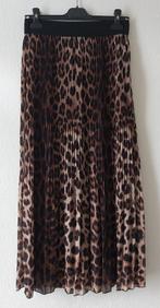 Mooie animal print plooi Rok, Kleding | Dames, Rokken, Maat 38/40 (M), Bruin, Nieuw, Ophalen of Verzenden