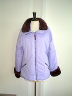 MEXX jas met afknoopbaar bont mt. 42, Kleding | Dames, Jassen | Winter, Mexx, Verzenden, Paars, Maat 42/44 (L)