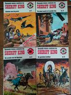 4 voor 10: sheriff king western jaren 70, Boeken, Meerdere comics, Ophalen of Verzenden, Gelezen, Europa