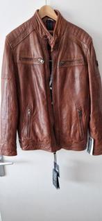 mooie nieuwe echt leren jacket, Kleding | Heren, Donders, Maat 52/54 (L), Bruin, Nieuw
