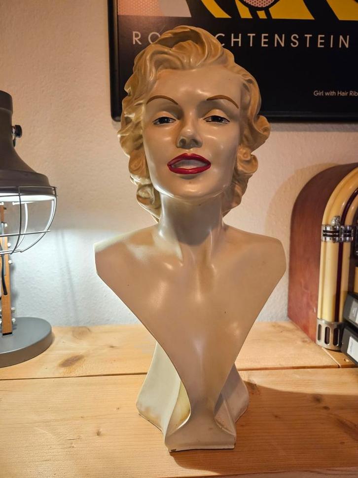 Marilyn Monroe Buste, Antiek en Kunst, Kunst | Beelden en Houtsnijwerken, Ophalen of Verzenden