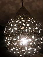 WEG=WEG Oosterse hanglamp zilver metaal, Huis en Inrichting, Lampen | Hanglampen, Ophalen of Verzenden, Gebruikt, Metaal, Minder dan 50 cm