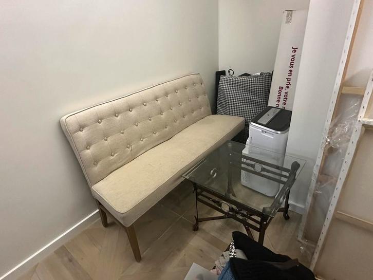 Riviera Maison bank., Huis en Inrichting, Banken | Sofa's en Chaises Longues, Gebruikt, Tweepersoons, 150 tot 200 cm, 75 tot 100 cm