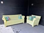 Kartell bubble Club design bank en stoel groen, Ophalen, Kunststof, Tuinset