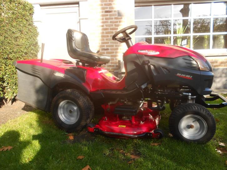 zitmaaier Castelgarden XHX 4WD E - electrische kipfunctie, Tuin en Terras, Zitmaaiers, Gebruikt, 120 cm of meer, Elektrische starter