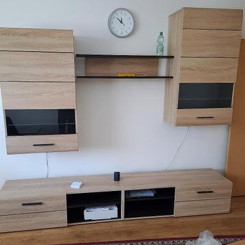 wandkast / tv-meubel meubel set Kast Wandmeubel met boven- beschikbaar voor biedingen