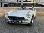MG B 1.8 Roadster (bj 1972), Auto's, Zwart, 95 pk, Cabriolet, Wit