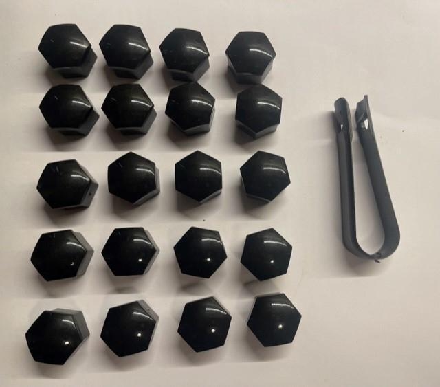 wielboutkapjes 17mm 20 stuks met tooltje, Auto diversen, Overige Auto diversen