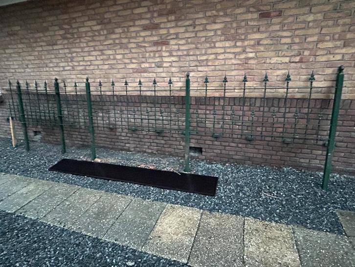 IJzeren tuinhek, Tuin en Terras, Tuinhekken en Hekwerk, Gebruikt, Sierhekwerk, IJzer, Ophalen