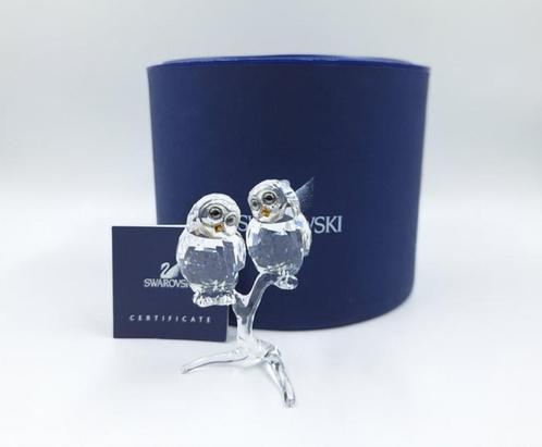 Uilenpaar op stam 5493722, Verzamelen, Swarovski, Verzenden