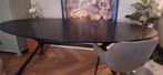 Eettafel Woood zwart ovaal, Ophalen, Gebruikt, 100 tot 150 cm, 200 cm of meer