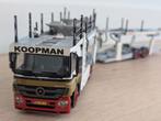 Koopman Mercedes Actros Auto Transporter Model, Overige merken, 1:50 of kleiner, Ophalen of Verzenden, Zo goed als nieuw