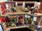 Playmobil ziekenhuis met helikopter en ambulance, Ophalen of Verzenden, Zo goed als nieuw, Complete set