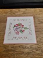 Borduur-Bloemen(168), Hobby en Vrije tijd, Kaarten | Zelfgemaakt, Ophalen of Verzenden, Nieuw, Overige thema's