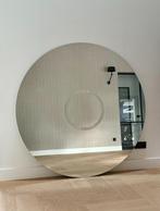 Spiegel, grote dubbele design spiegel rond 150, Huis en Inrichting, Woonaccessoires | Spiegels, Ophalen, Rond, 125 cm of meer