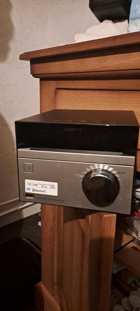 Sony Microset met CD, USB en Bluetooth, Audio, Tv en Foto, Stereo-sets, Zo goed als nieuw, Cd-speler, Sony, Microset, MP3-aansluiting
