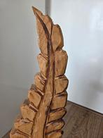 Houten veer sculptuur, Ophalen of Verzenden