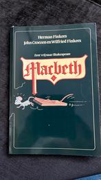 W. Finkers - Macbeth, Eén stripboek, Ophalen of Verzenden, Zo goed als nieuw, W. Finkers; J. Croezen; Herman Finkers