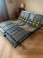 2x Elektronische Lattenbodem 70x200 - Gekoppeld, Ophalen, 70 cm of minder, Tweepersoons, Zo goed als nieuw