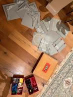 Vintage LEGO met opbergbakken, houten kist en vloerplaten, Ophalen of Verzenden, Gebruikt