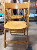 Scandinavische Klapstoelen, Huis en Inrichting, Stoelen, Gebruikt, Twee, Bruin, Unknown
