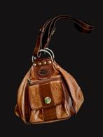 Vintage Valentino di Paolo leren tas – schoudertas & rugzak, Overige merken, Gebruikt, Bruin, Ophalen of Verzenden