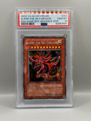 PSA 10 GBI Slifer the Sky Dragon secret rare 2003 new cert 