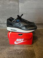 Nike Air Max 1 Deluxe Hyper Cobalt Safari | Maat 42, Zwart, Ophalen of Verzenden, Sneakers of Gympen, Gedragen