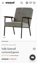 Rib stoel woood, Huis en Inrichting, Stoelen, Ophalen, Zo goed als nieuw, Eén, Stof