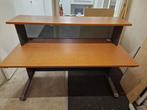 2 x bureau/balie's verrijdbaar, Met wielen, Gebruikt, Ophalen, Bureau