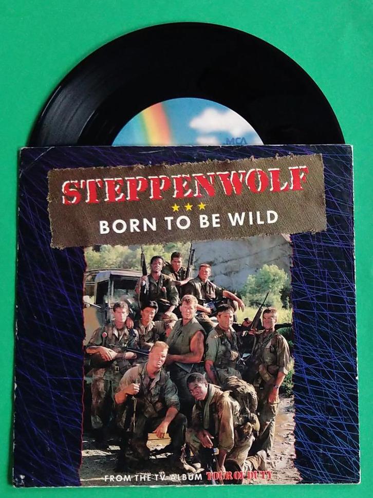 Steppenwolf - Born to be wild / Rock me (Tour of Duty*), Cd's en Dvd's, Vinyl Singles, Single, 7 inch, Verzenden