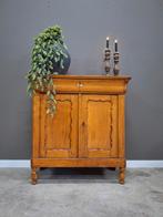 Kleine biedermeier penantkastje in originele staat, Huis en Inrichting, Ophalen of Verzenden, Zo goed als nieuw, 25 tot 50 cm