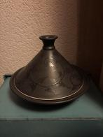 Zwarte Tajine met Decoratie, Ophalen, Gebruikt