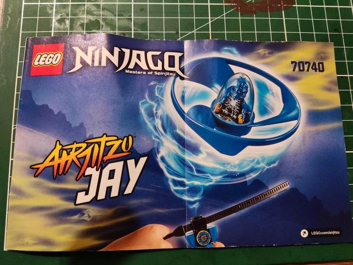 Lego Ninjago Airjitzu Jay 70740, Kinderen en Baby's, Speelgoed | Duplo en Lego, Zo goed als nieuw, Lego, Complete set, Ophalen of Verzenden