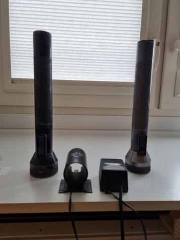 Maglite  2 oplaadbare zaklampen zonder accu 