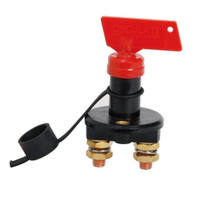 Osculati hoofdschakelaar 100A met uitneembare sleutel, Watersport en Boten, Accessoires en Onderhoud, Nieuw, Motor en Techniek