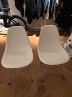 Vitra Eames DSW Stoelen - Set van 2, Kunststof, Gebruikt, Twee, Wit