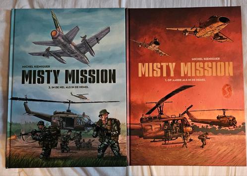 Misty Mission deel 1 en 2, Boeken, Stripboeken, Zo goed als nieuw, Ophalen of Verzenden