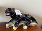 Nieuw! Zwarte Panter. Ceramica di Bassano Handgemaakt Italië, Ophalen of Verzenden, Nieuw, Dier