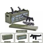 🎁 WW2 Bouwstenen - G26 - US wapenkist "M1A1 Gun" 🎁, Ophalen of Verzenden, Nieuw, Overige merken