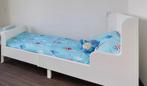 IKEA wit Meegroeibed + Matras + Hoeslakenx2, 90 cm, Eenpersoons, Ophalen of Verzenden, Zo goed als nieuw