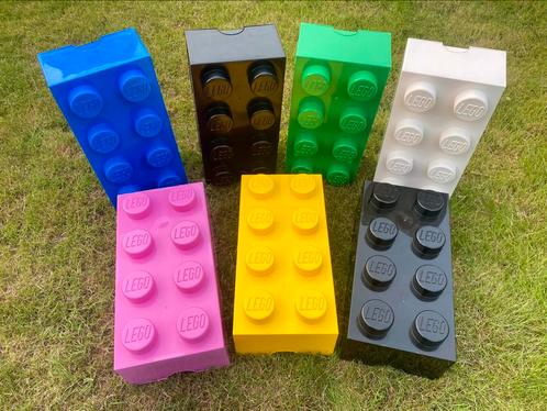 7 st. LEGO opbergbox Brick 8, Kinderen en Baby's, Speelgoed | Duplo en Lego, Gebruikt, Lego, Ophalen